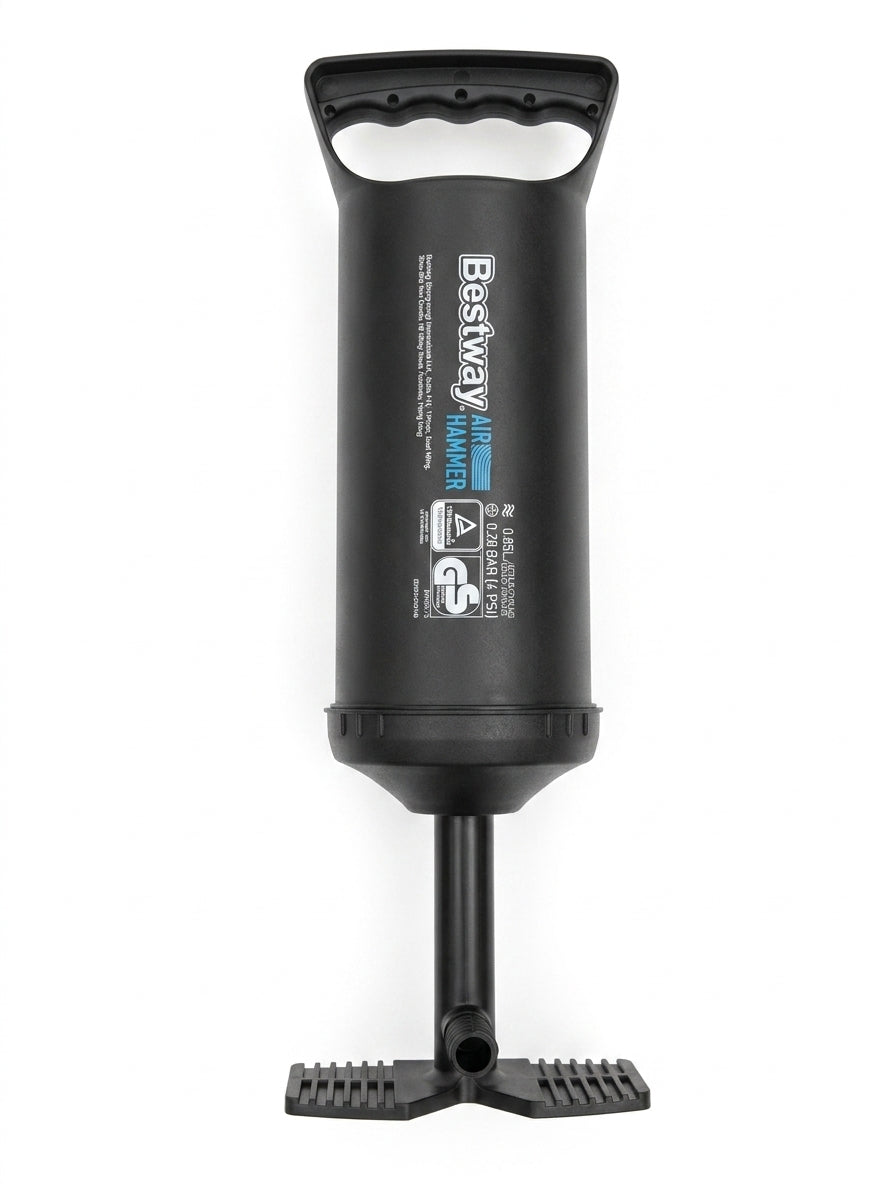 Inflador manual Bestway Air Hammer negro de 850 ml
