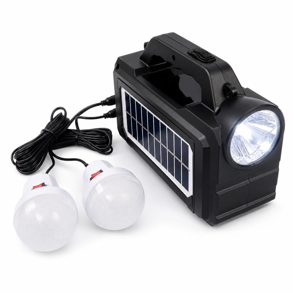 Lámpara solar multifuncional GDPLUS GD-8077