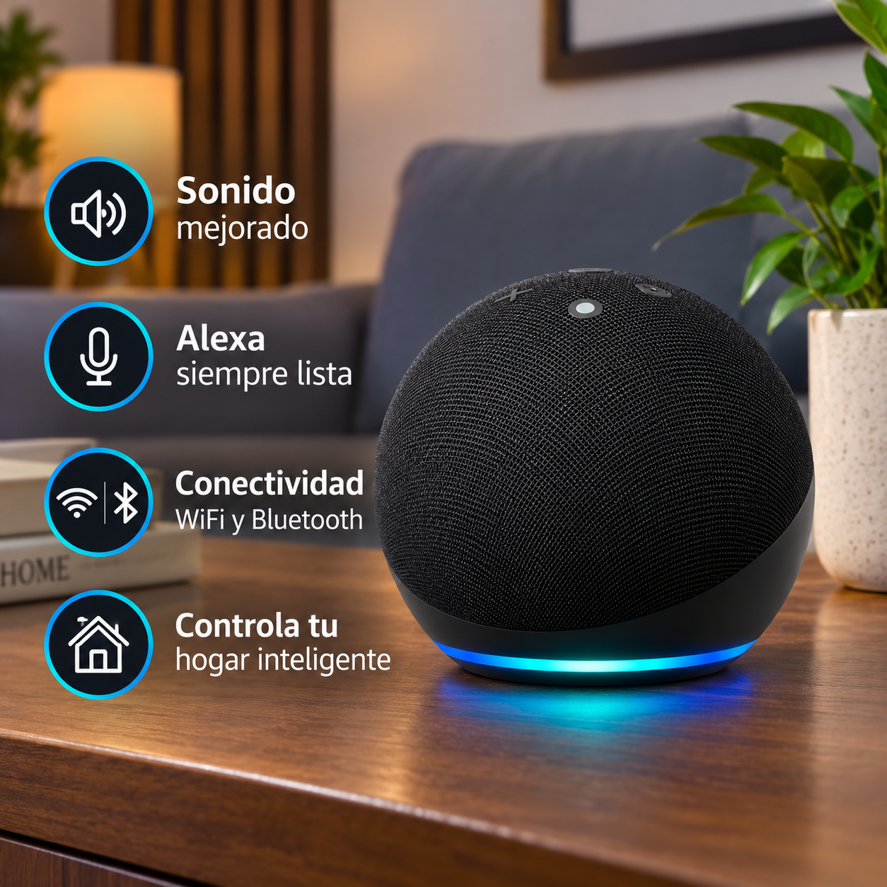 Echo Dot 5ta Generación con Alexa
