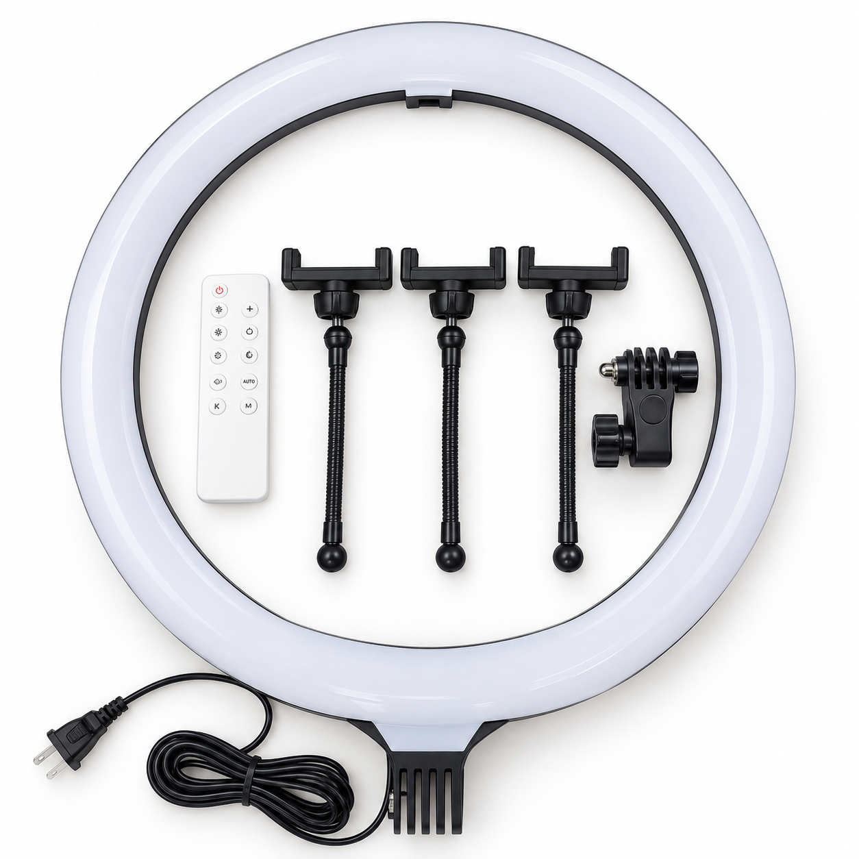 Aro de luz LED 18 pulgadas con trípode