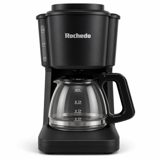 Cafetera Rochedo CA-704, vista frontal, foto de estudio