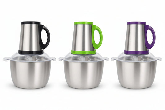 Procesador Meat Max 5 Litros - negro, verde y morado