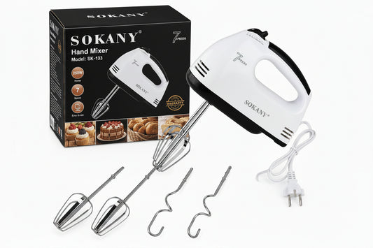 Batidora SOKANY con caja y accesorios
