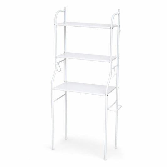 Organizador de baño de 3 niveles para encima del inodoro, vacío, foto de estudio
