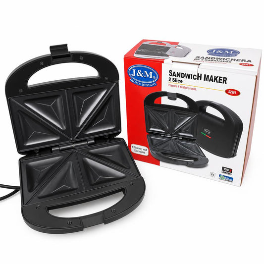 Sandwichera J&M con su caja
