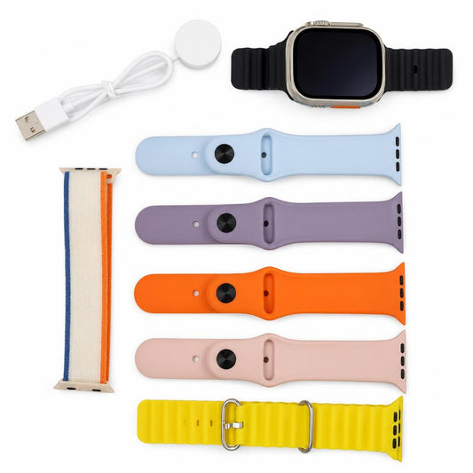 Smartwatch SG Pro 10 con correas intercambiables y cargador